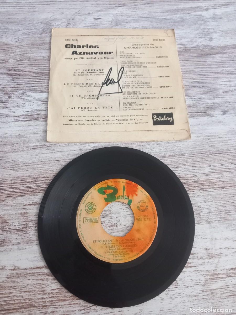 Discos de vinilo: Charles aznavour et pourtant disco vinilo - Foto 2