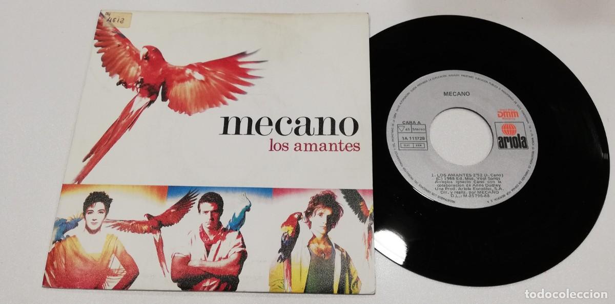 Discos de vinilo: SCO96-Mecano - Los Amantes (7&rdquo;, Single) - Foto 1