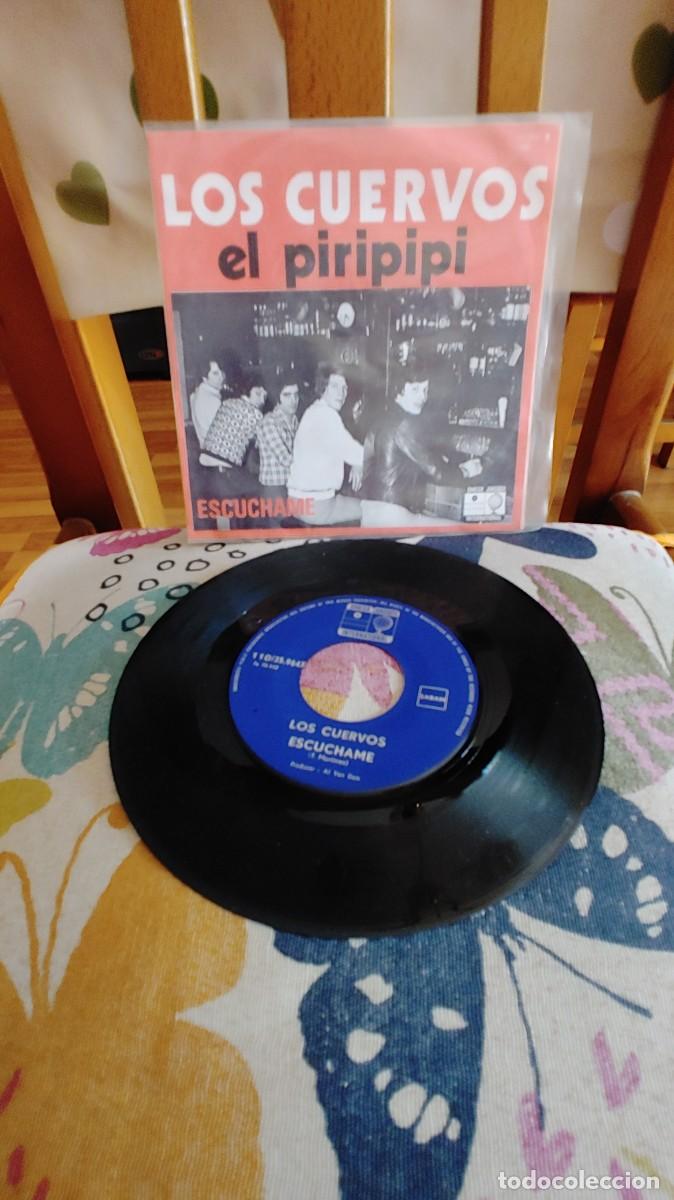 Discos de vinilo: LOS CUERVOS-SINGLE EL PIRIPIPI - Foto 1