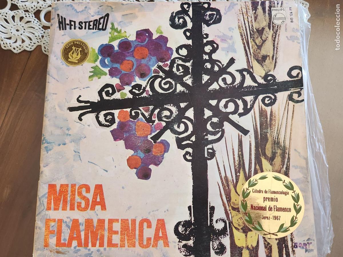 Discos de vinilo: MISA FLAMENCA MOZ&Aacute;RABE - Foto 1