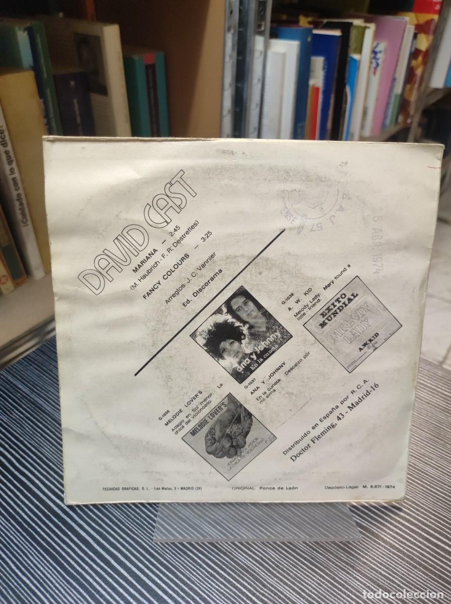 Discos de vinilo: David Cast &ndash; Mariana - Foto 2