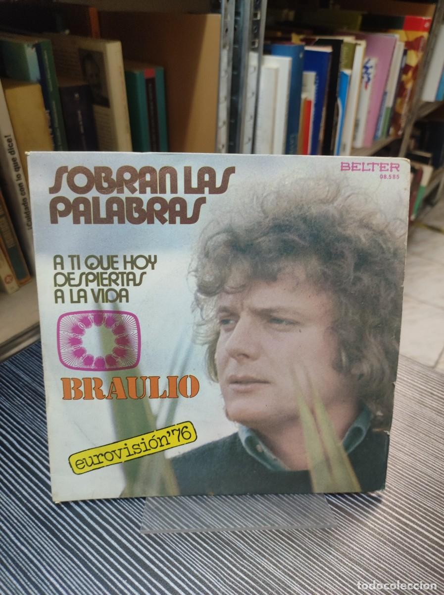 Discos de vinilo: Braulio &ndash; Sobran Las Palabras - Foto 1
