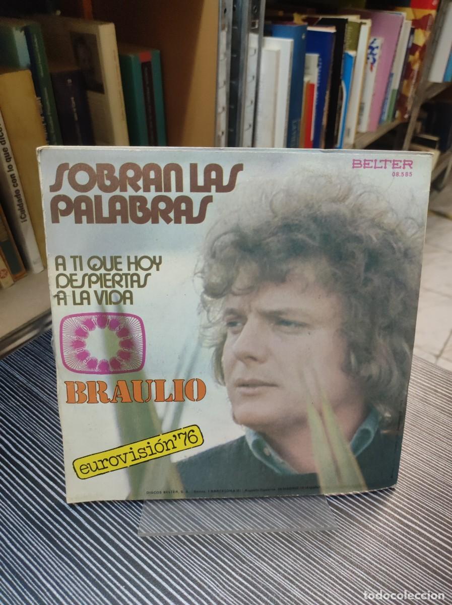 Discos de vinilo: Braulio &ndash; Sobran Las Palabras - Foto 2
