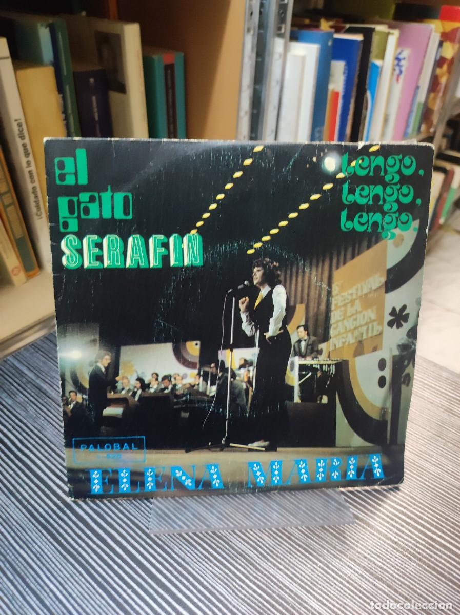 Discos de vinilo: Elena Maria &ndash; El Gato Serafin - Foto 1