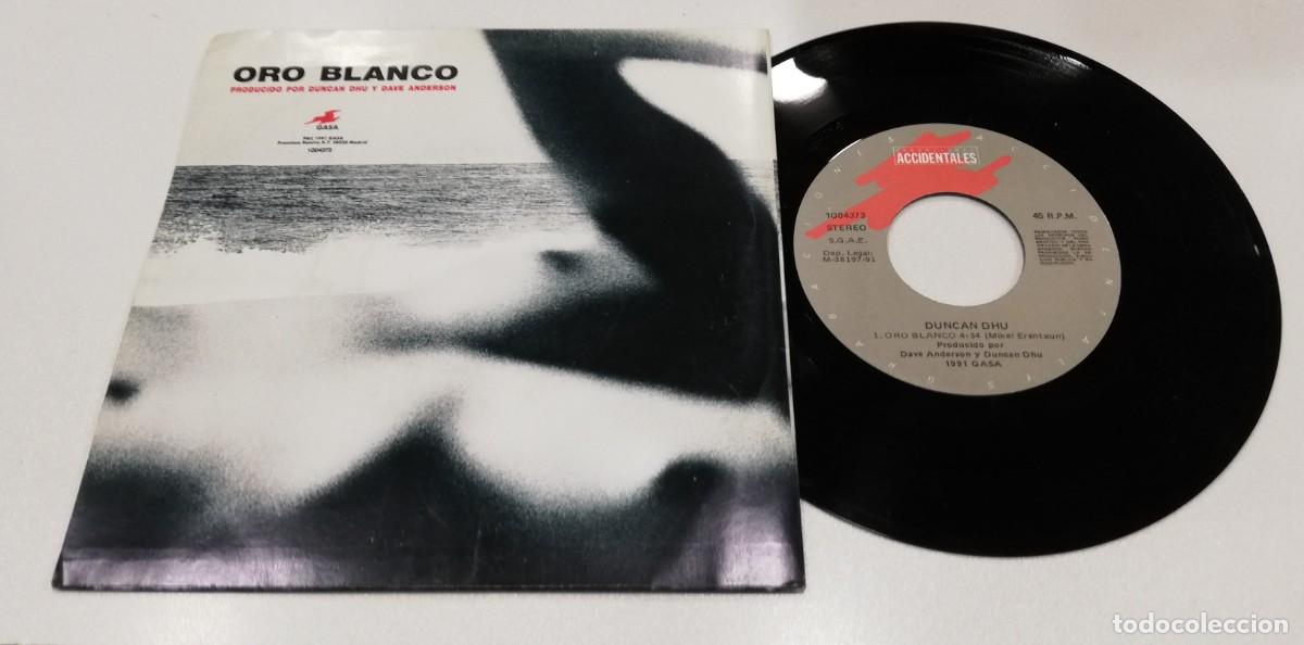 Discos de vinilo: SCO96- Duncan Dhu - Oro Blanco (7&rdquo;, Single) - Foto 2