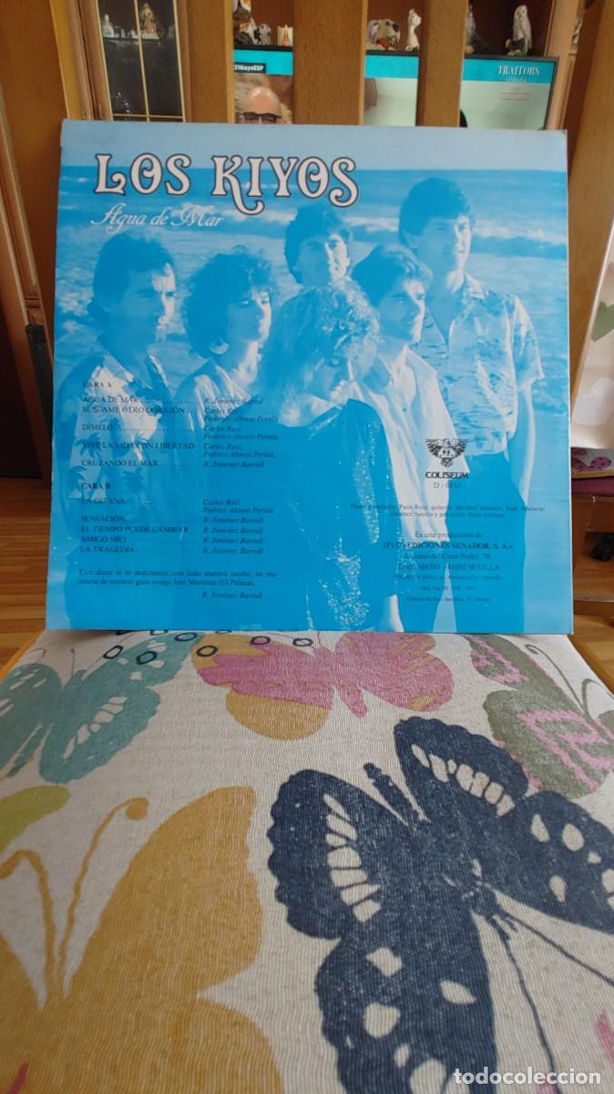 Discos de vinilo: LOS KIYOS-LP AGUA DE MAR - Foto 2