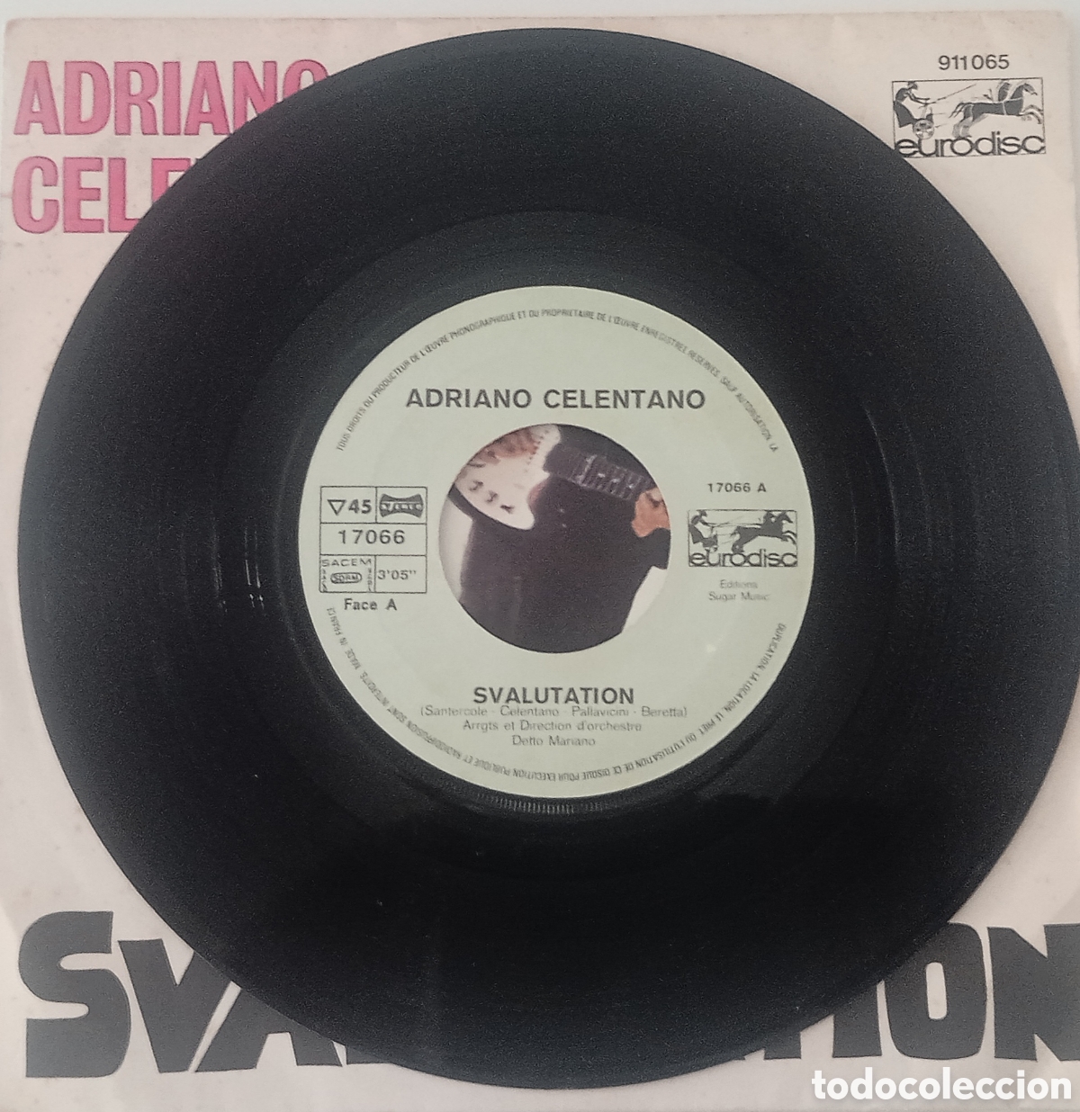 Discos de vinilo: ADRIANO CELENTANO - Svalutation (1976) single - Foto 4