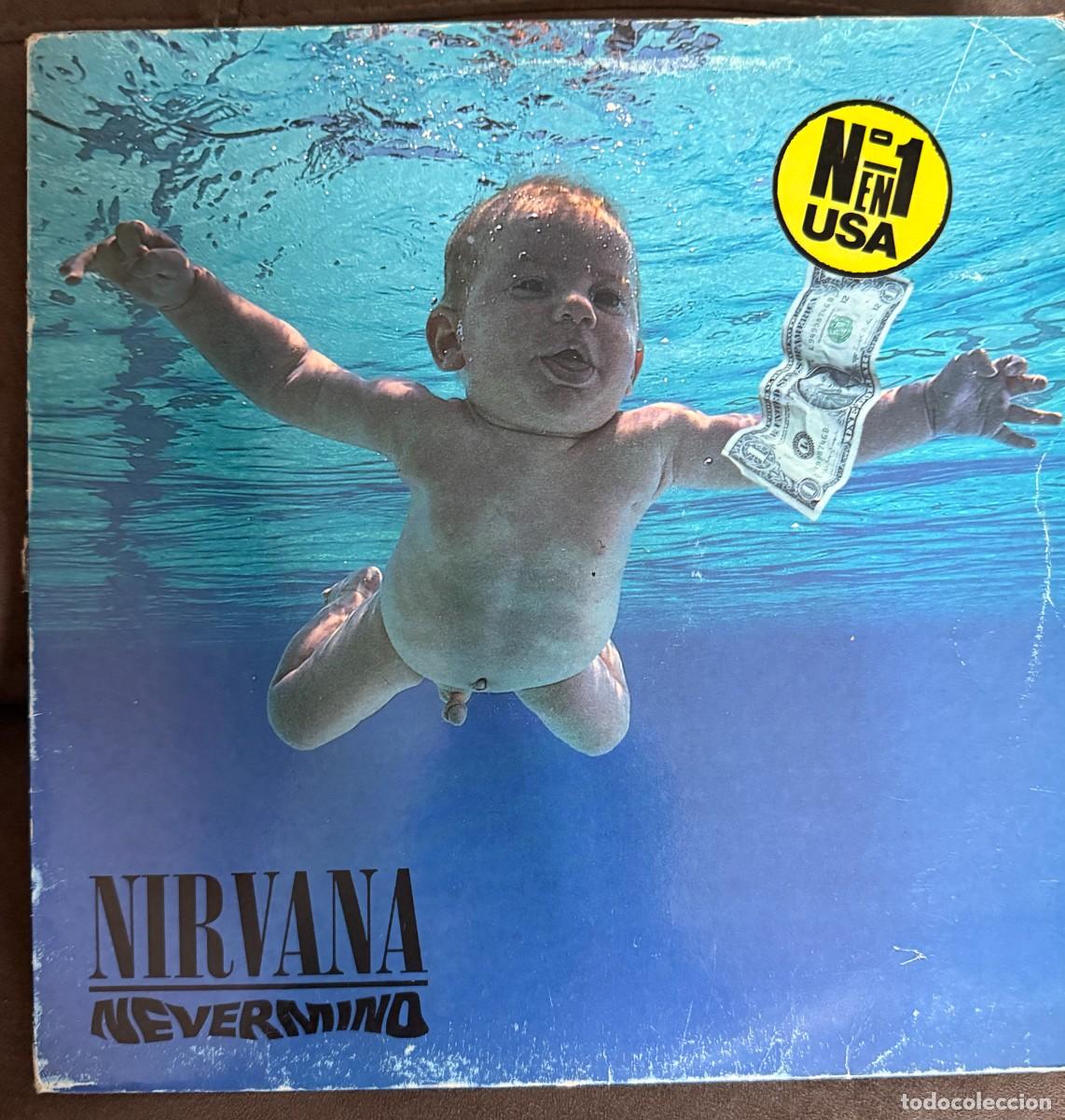 Discos de vinilo: Nirvana &lrm;&ndash; Nevermind. Estado vg - vg. Edic. Spain - Foto 1