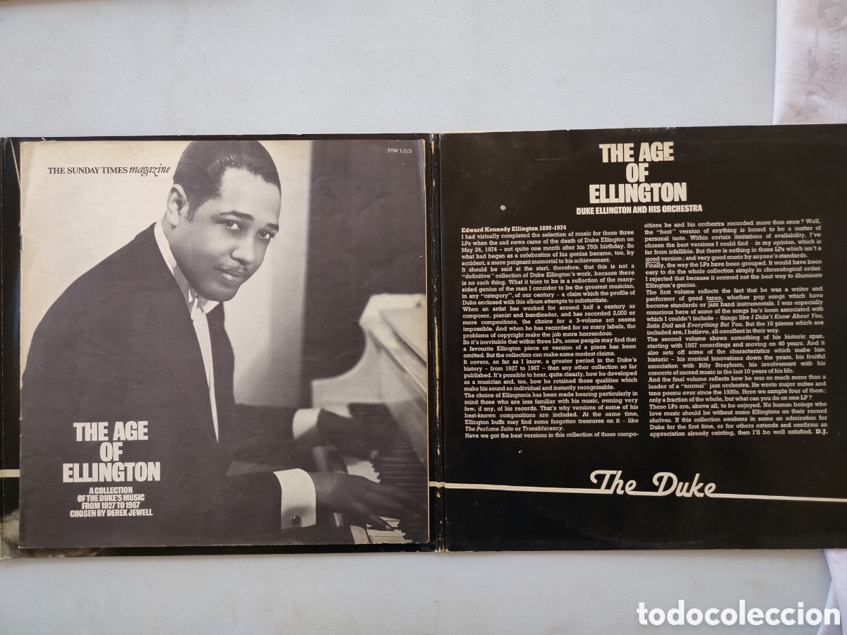 Discos de vinilo: Duke Ellington 3xLPs - Foto 3