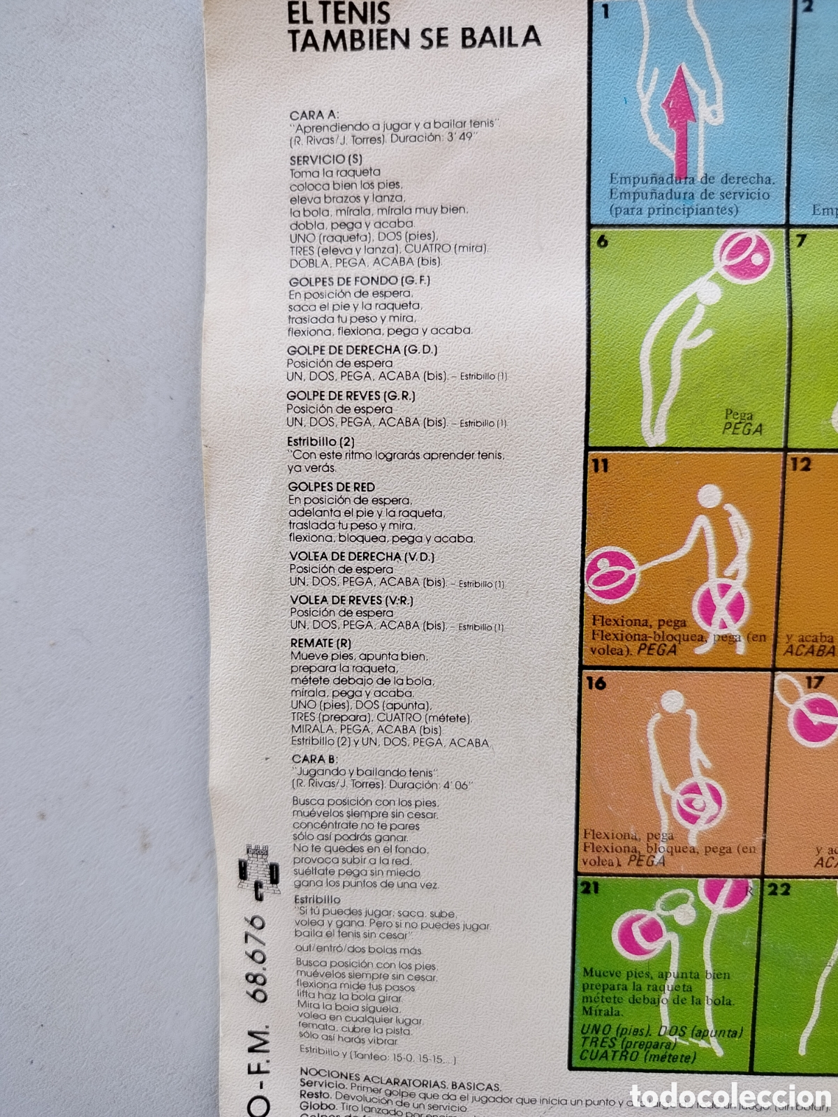 Discos de vinilo: Ram&oacute;n Rivas El Tenis Tambi&eacute;n... - Foto 3