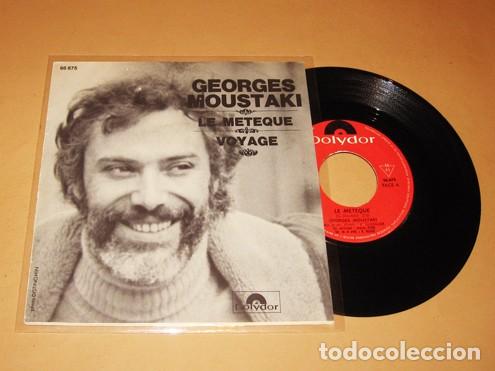 Discos de vinilo: GEORGES MOUSTAKI - LE METEQUE - SINGLE - 1969 - Foto 1