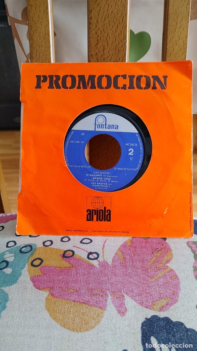 Discos de vinilo: LOS SANTOS-EP OCEANO +3 - Foto 2