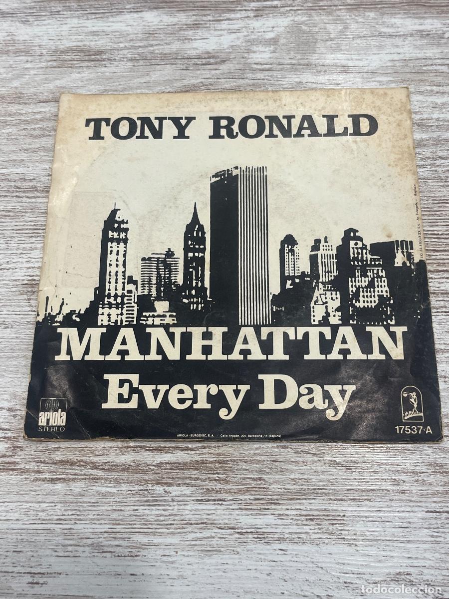 Discos de vinilo: Tony Ronald manhattan Everyday disco vinilo - Foto 1