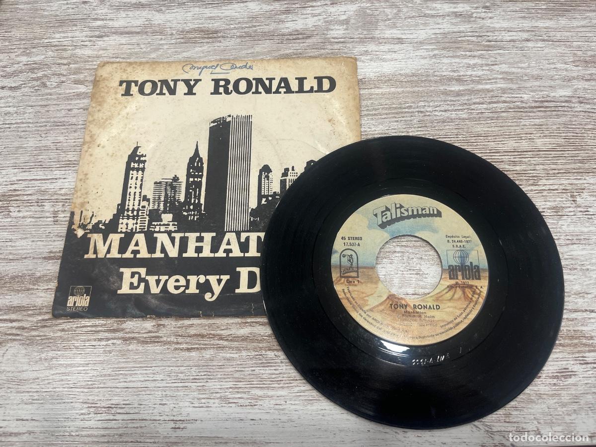Discos de vinilo: Tony Ronald manhattan Everyday disco vinilo - Foto 2