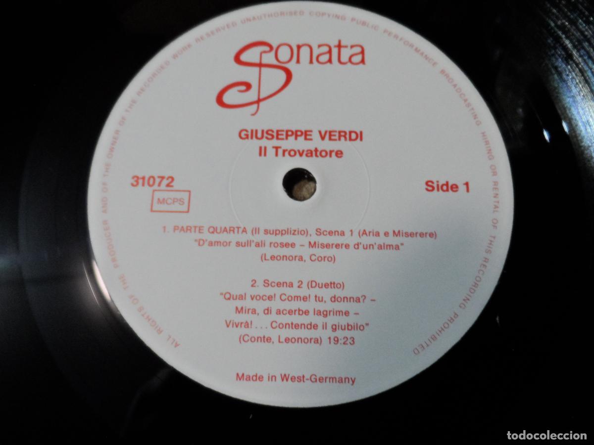 Discos de vinilo: VERDI - IL TROVATORE (3 LPS) - Foto 4