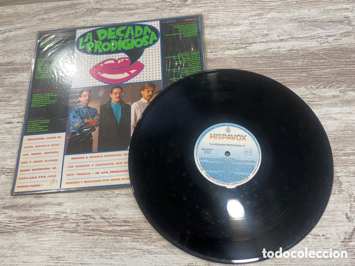 Discos de vinilo: La decada prodigiosa 2 disco vinilo - Foto 2
