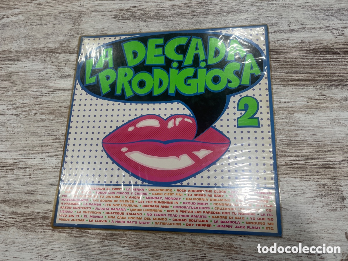 Discos de vinilo: La decada prodigiosa 2 disco vinilo - Foto 1