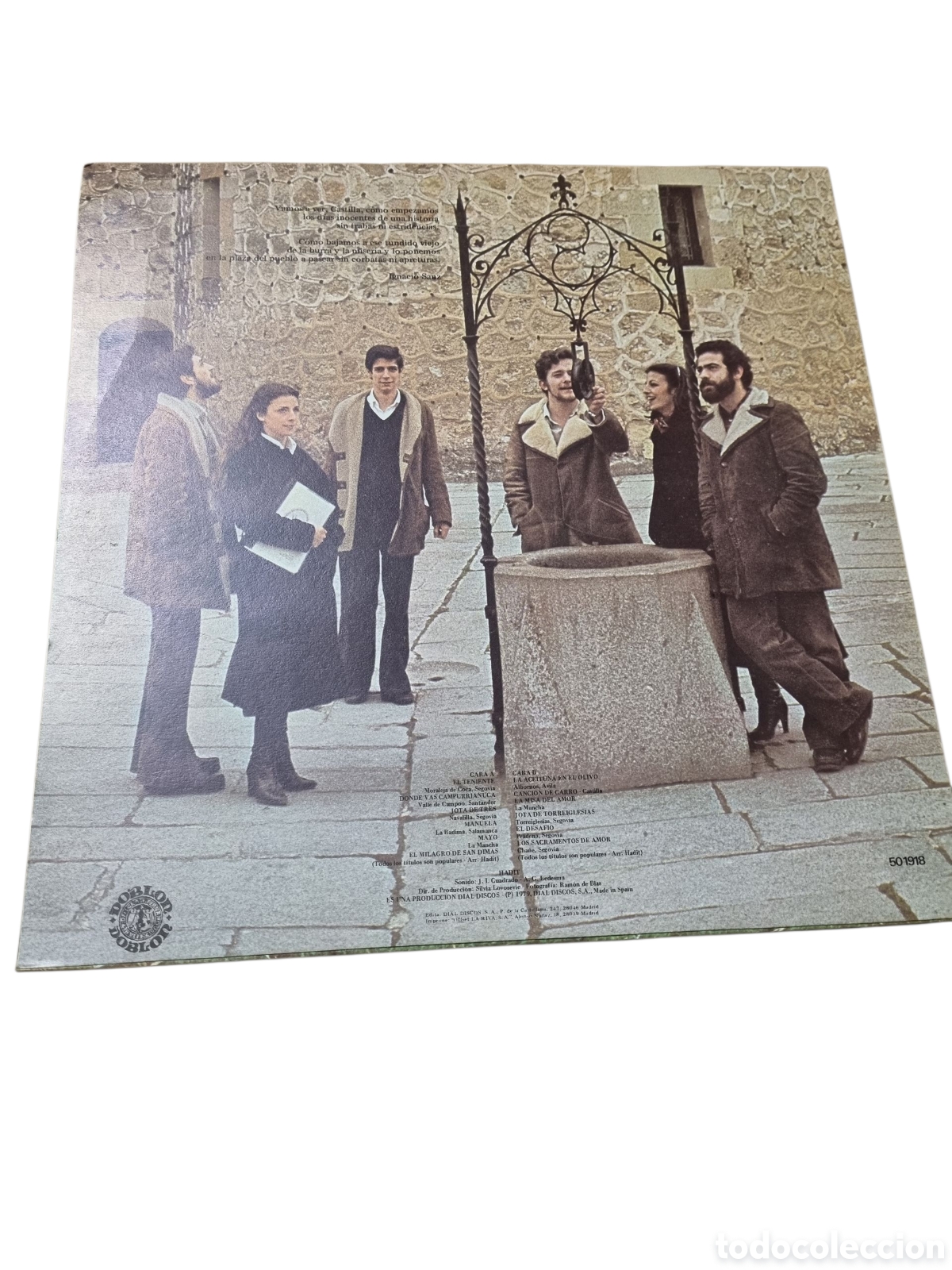 Discos de vinilo: VIN6378 hadit VINILO DE SEGUNDAMANO - Foto 2