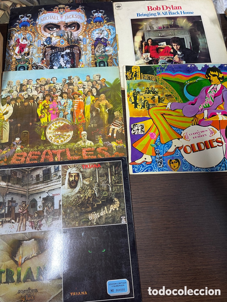Discos de vinilo: 5 Vinilos Variados: Rock, Folk, Pop - Foto 1