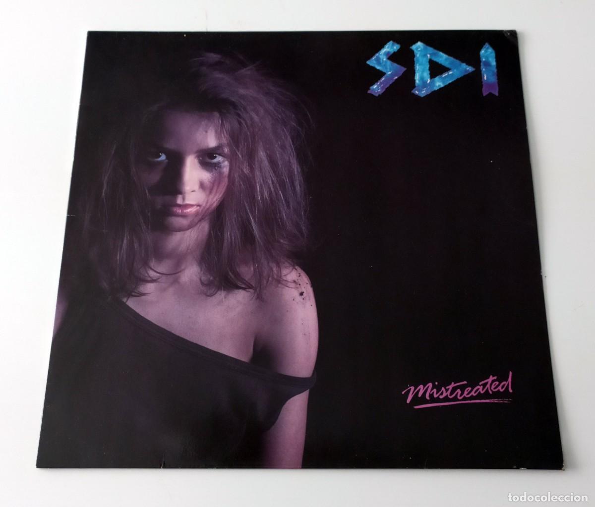 Discos de vinilo: LP S.D.I. - MISTREATED - Foto 1