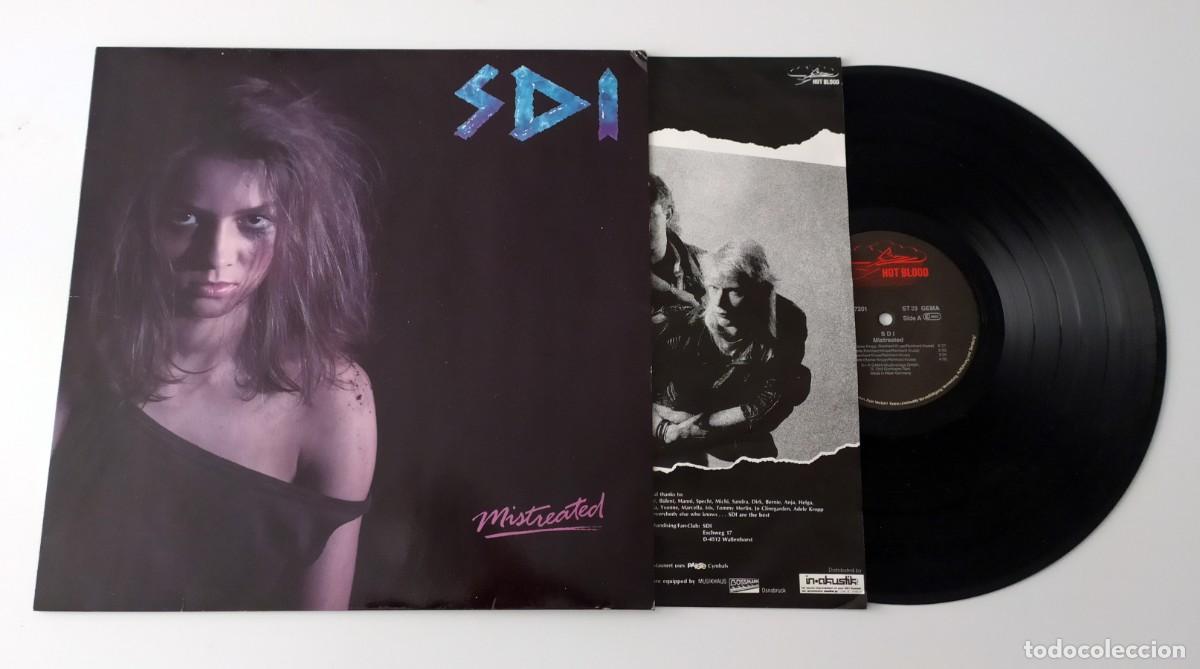 Discos de vinilo: LP S.D.I. - MISTREATED - Foto 3