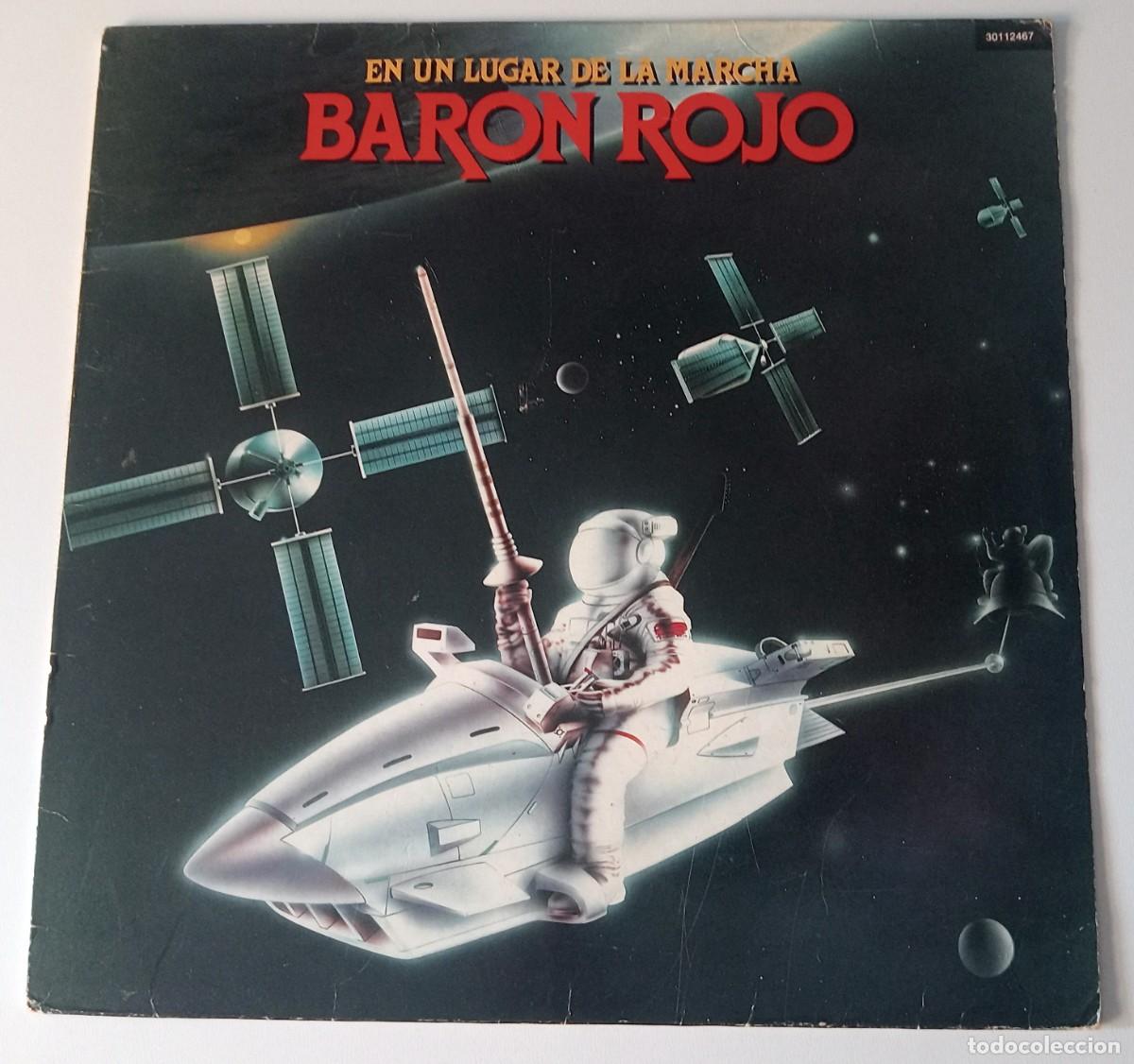 Discos de vinilo: LP BARON ROJO - EN UN LUGAR DE LA MARCHA - Foto 1