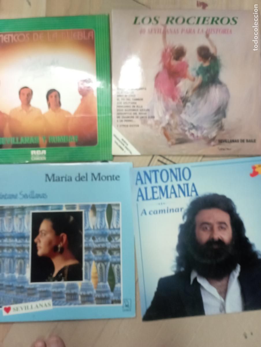 Discos de vinilo: lote 20 lp sevillanas - Foto 2
