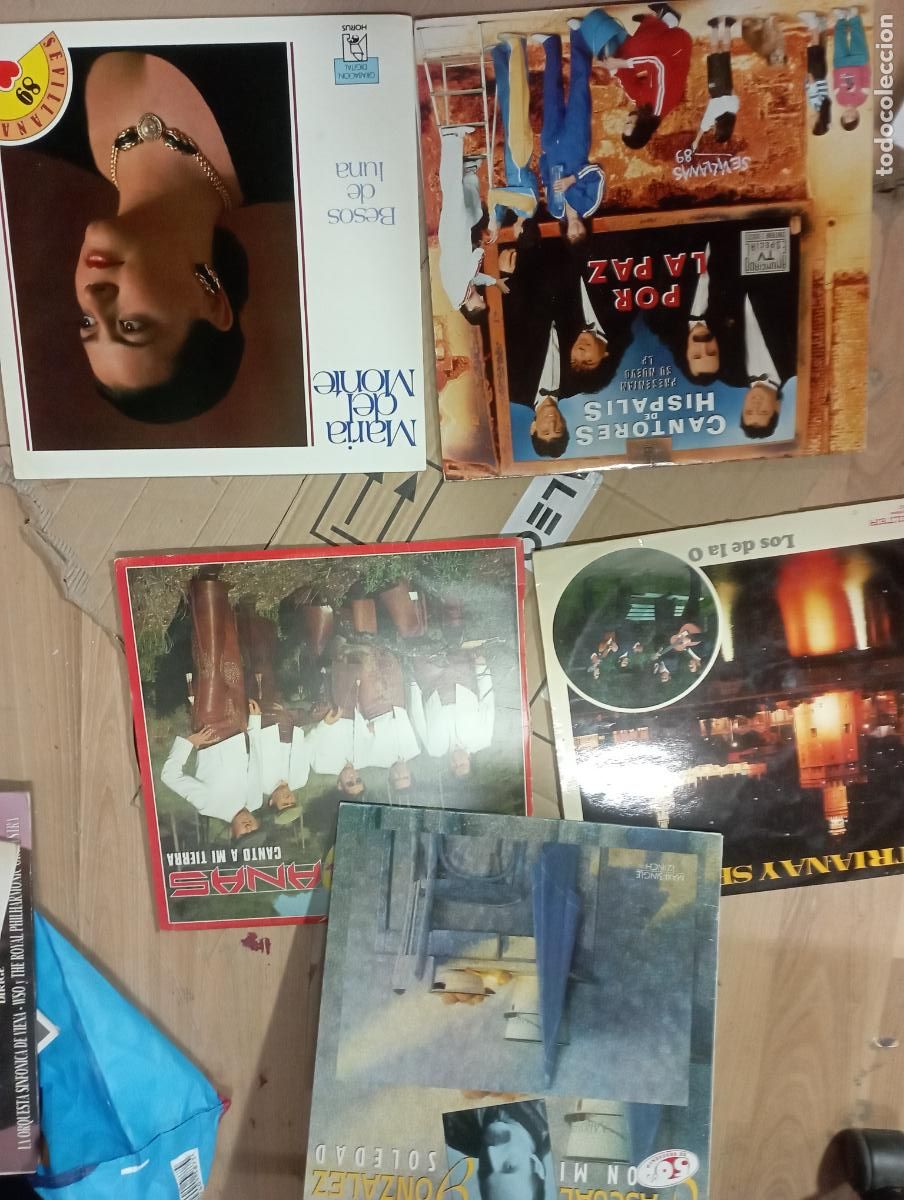 Discos de vinilo: lote 20 lp sevillanas - Foto 3