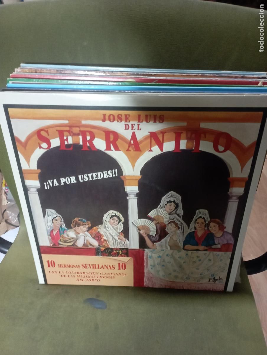 Discos de vinilo: lote 20 lp sevillanas - Foto 1