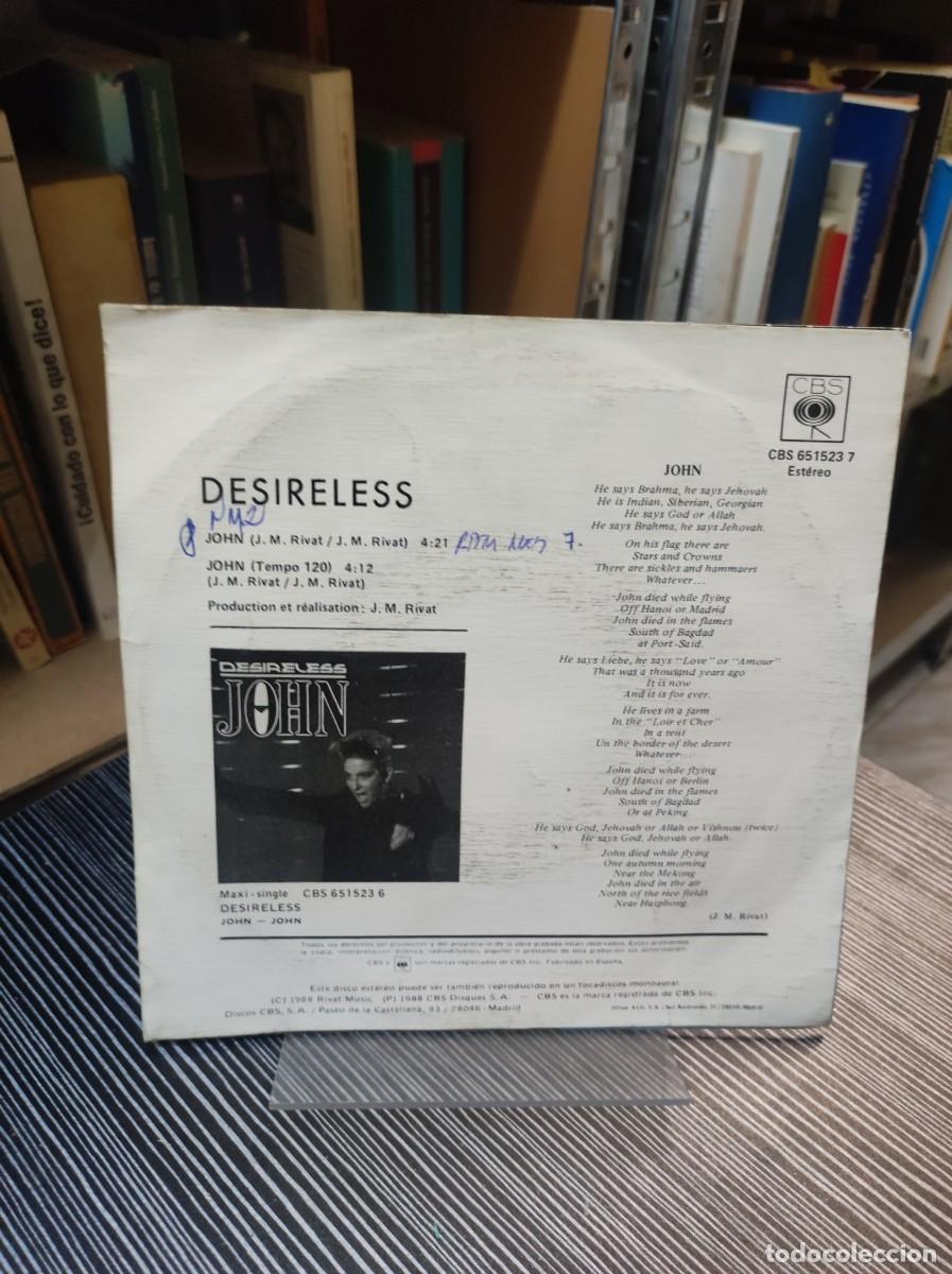 Discos de vinilo: Desireless &ndash; John Synth-pop - Foto 2