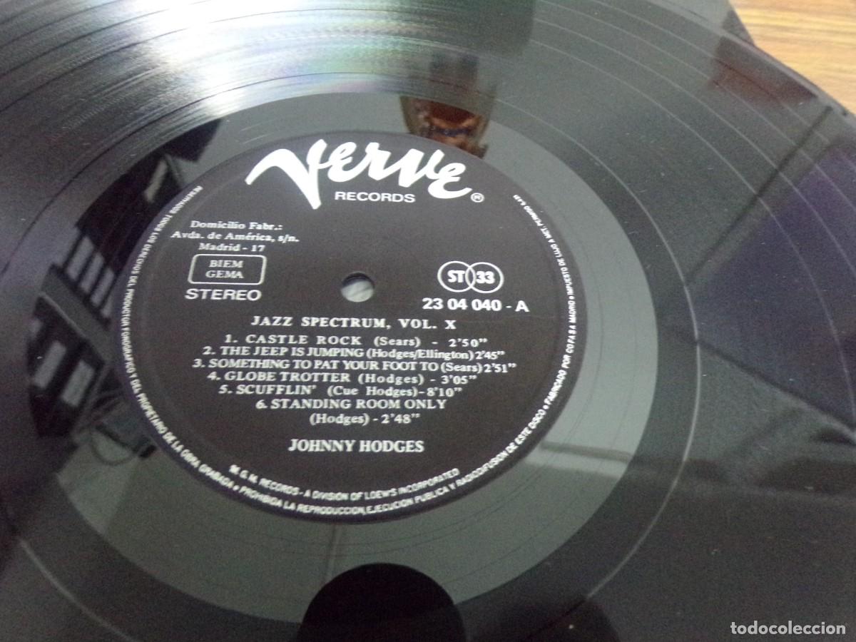 Discos de vinilo: JAZZ SPECTRUM JOHNNY HODGES LP - Foto 5