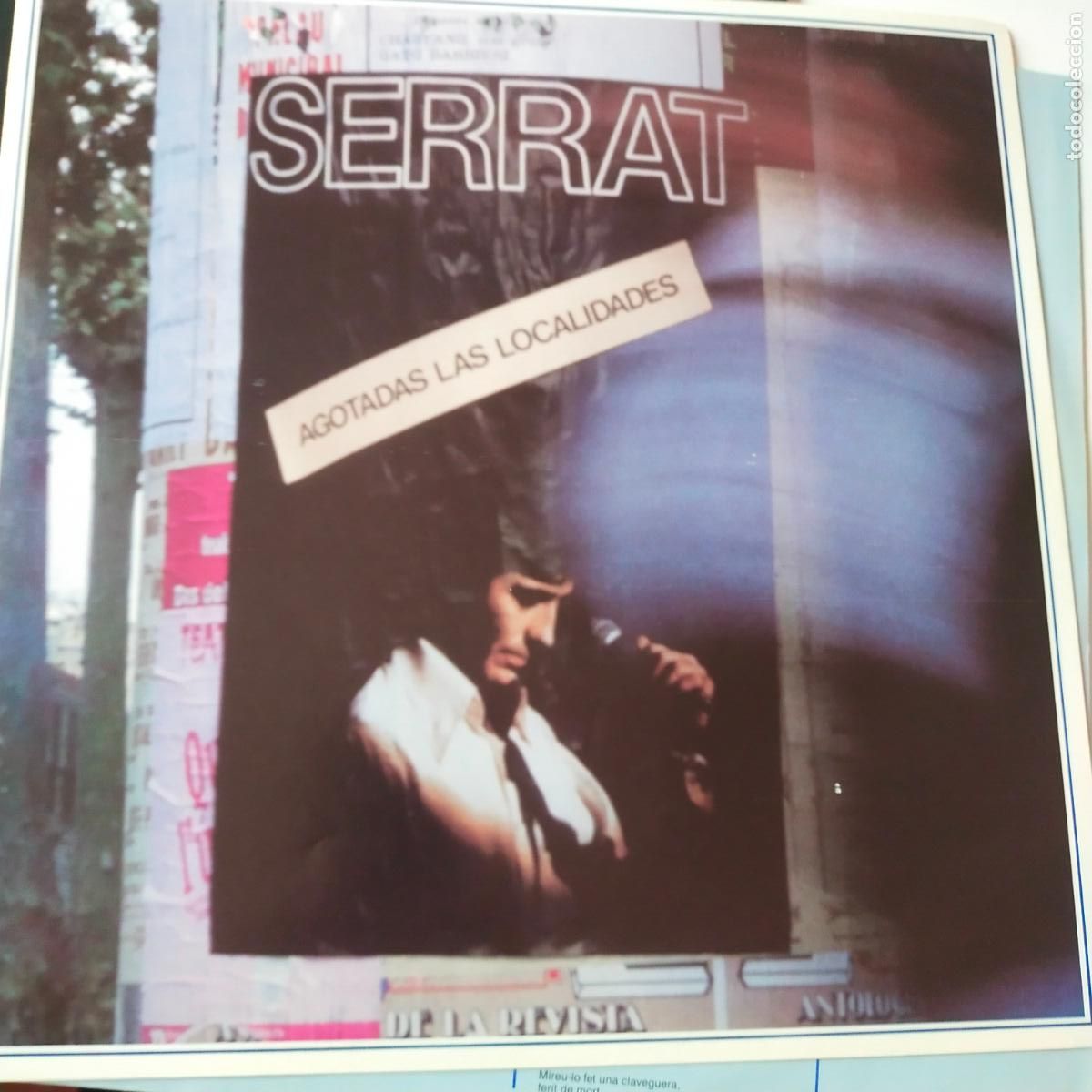 Discos de vinilo: JOAN MANUEL SERRAT - EN DIRECTO- 2 LP + LIBRETO. - Foto 4