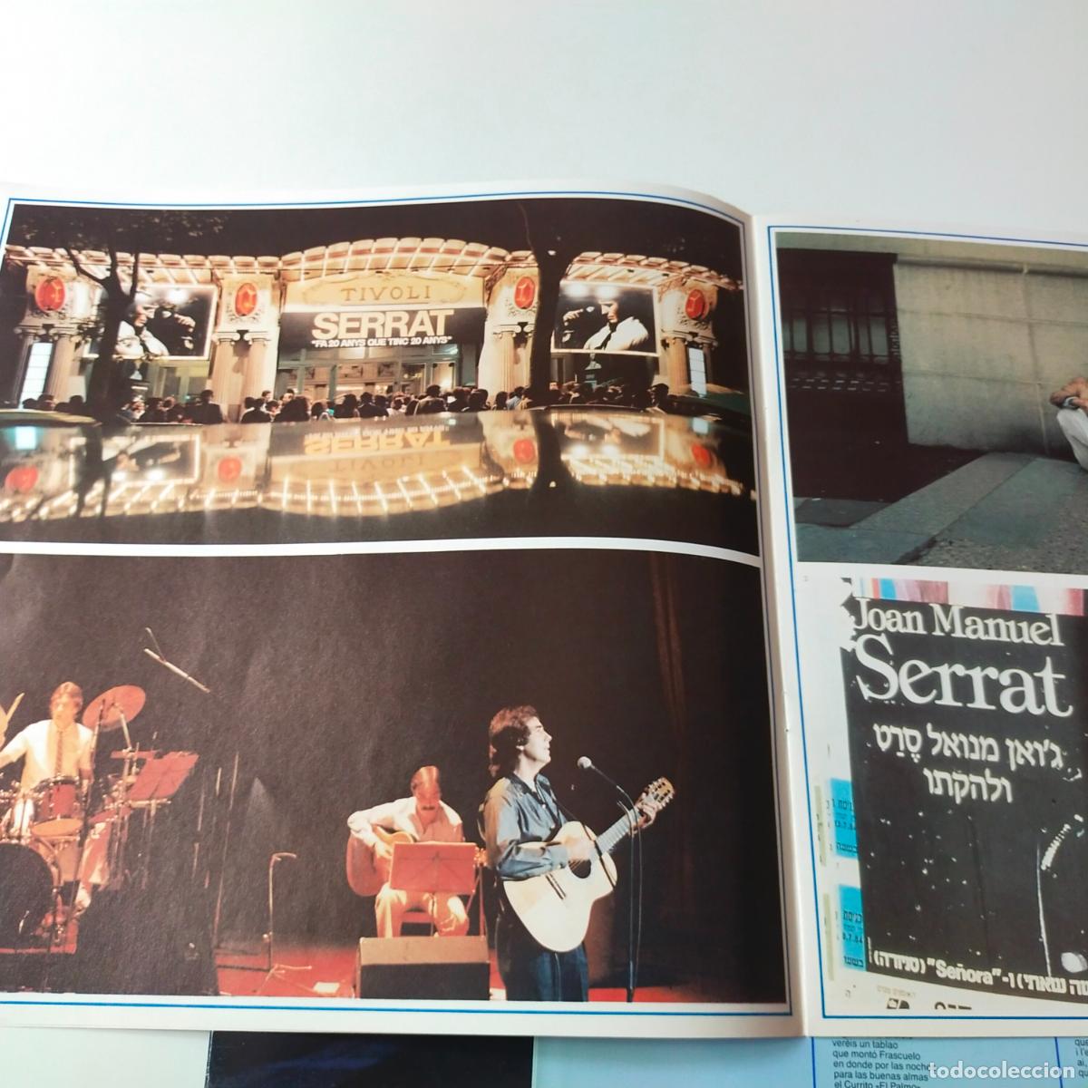 Discos de vinilo: JOAN MANUEL SERRAT - EN DIRECTO- 2 LP + LIBRETO. - Foto 5