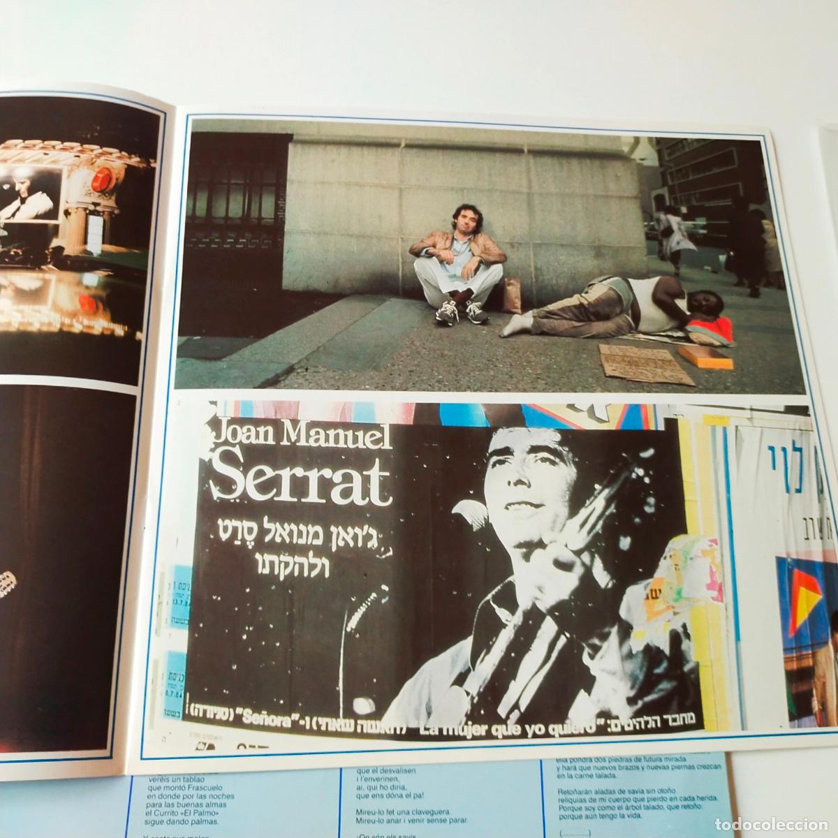 Discos de vinilo: JOAN MANUEL SERRAT - EN DIRECTO- 2 LP + LIBRETO. - Foto 6