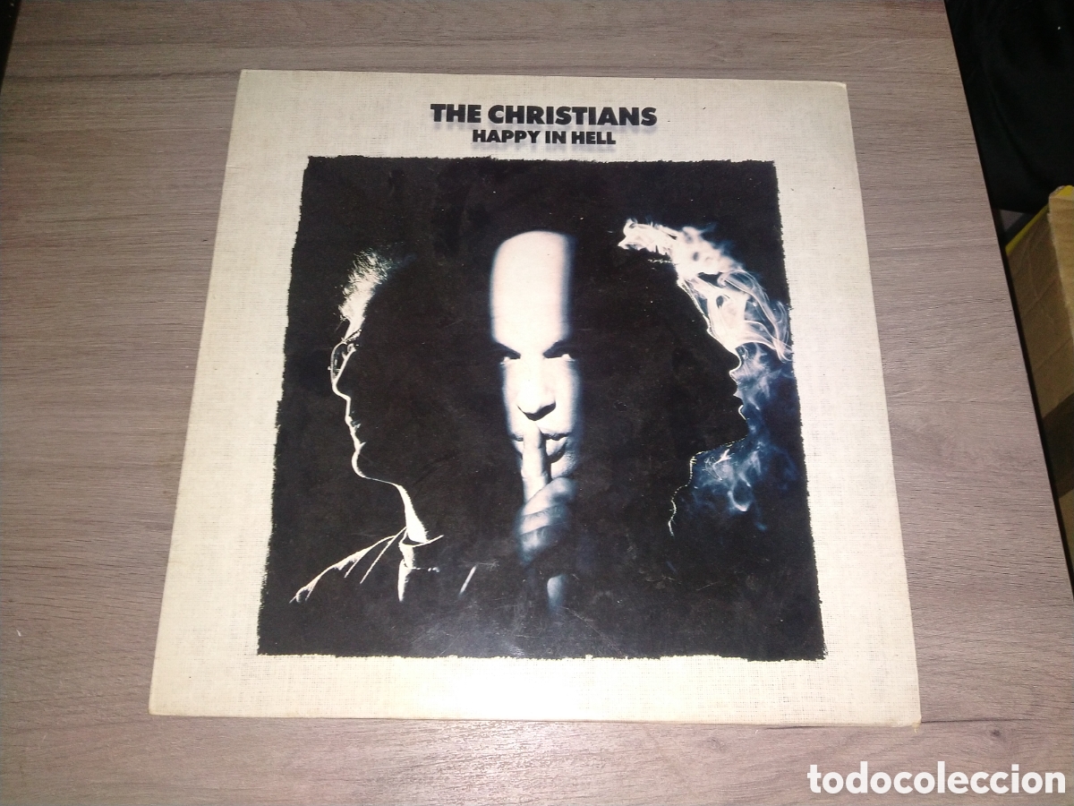 Discos de vinilo: LP- Happy in hell - The Christians 4 - Foto 1