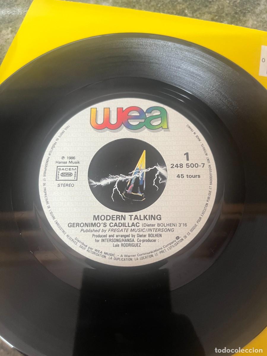 Discos de vinilo: Modern Talking Geronimos Cadillac - Foto 3