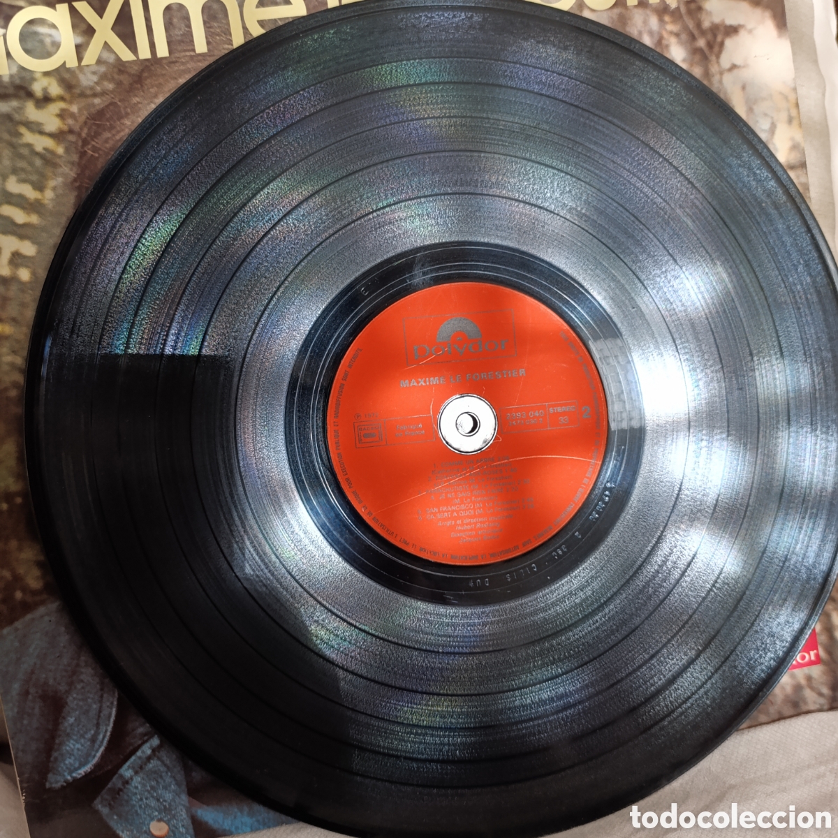 Discos de vinilo: M&aacute;xime le forestier, Mon fr&egrave;re, a&ntilde;o 1972,disco vinilo - Foto 4