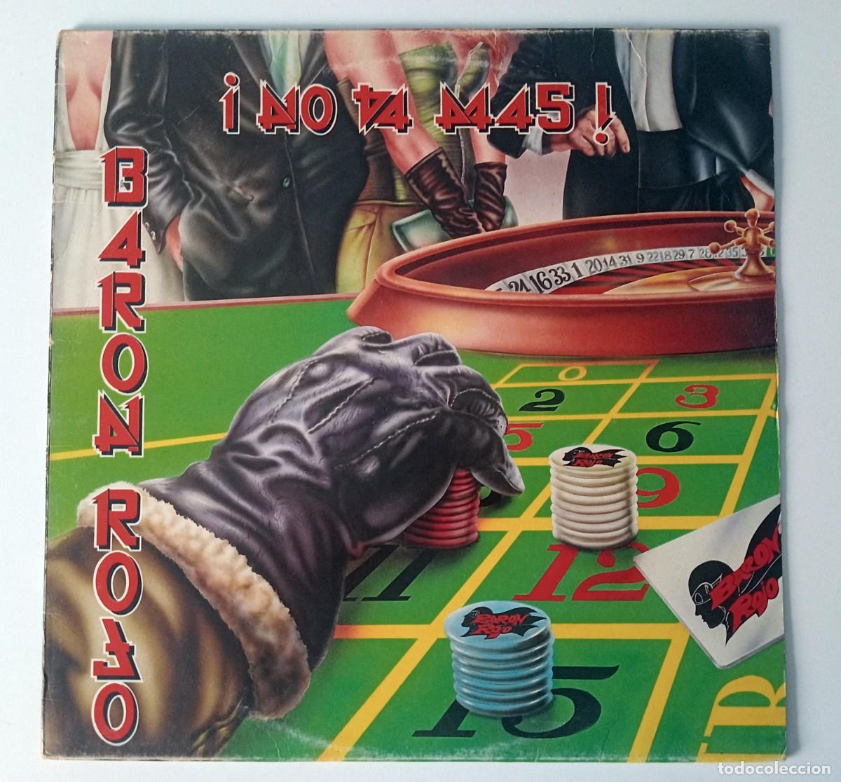 Discos de vinilo: LP BAR&Oacute;N ROJO - &iexcl;NO VA M&Aacute;S! - Foto 1