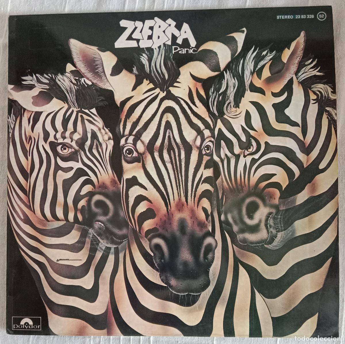Discos de vinilo: ZZEBRA - PANIC - Edit. POLYDOR, S.A. 1975 (P) - Foto 1