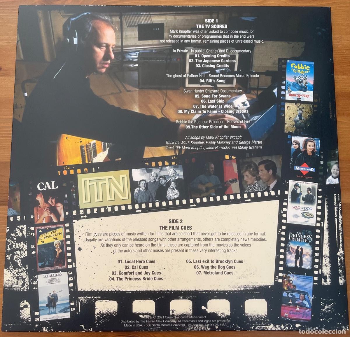 Discos de vinilo: Mark Knopfler- Unreleased Scores Ediciones limitada 192/400 - Foto 4