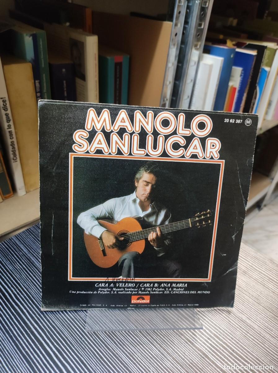 Discos de vinilo: Manolo Sanlucar &ndash; Velero - Foto 2