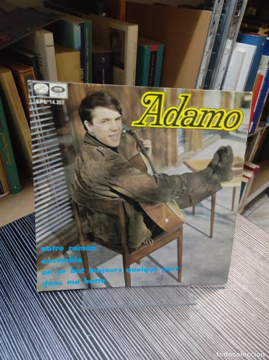 Discos de vinilo: ADAMO NOTRE ROMAN .-. - Foto 1