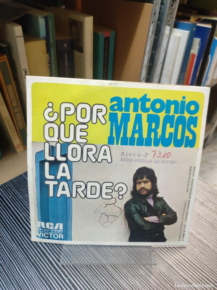 Discos de vinilo: Antonio Marcos &ndash; &iquest;Por Que Llora La Tarde? - Foto 2