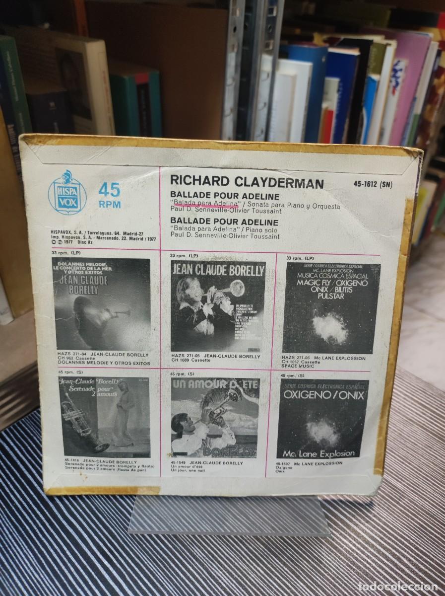 Discos de vinilo: Richard Clayderman &ndash; Ballade Pour Adeline - Foto 2