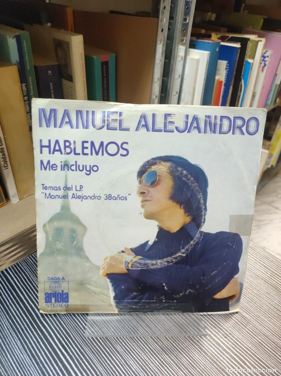 Discos de vinilo: MANUEL ALEJANDRO HABLEMOS ME INCLUYO - Foto 1