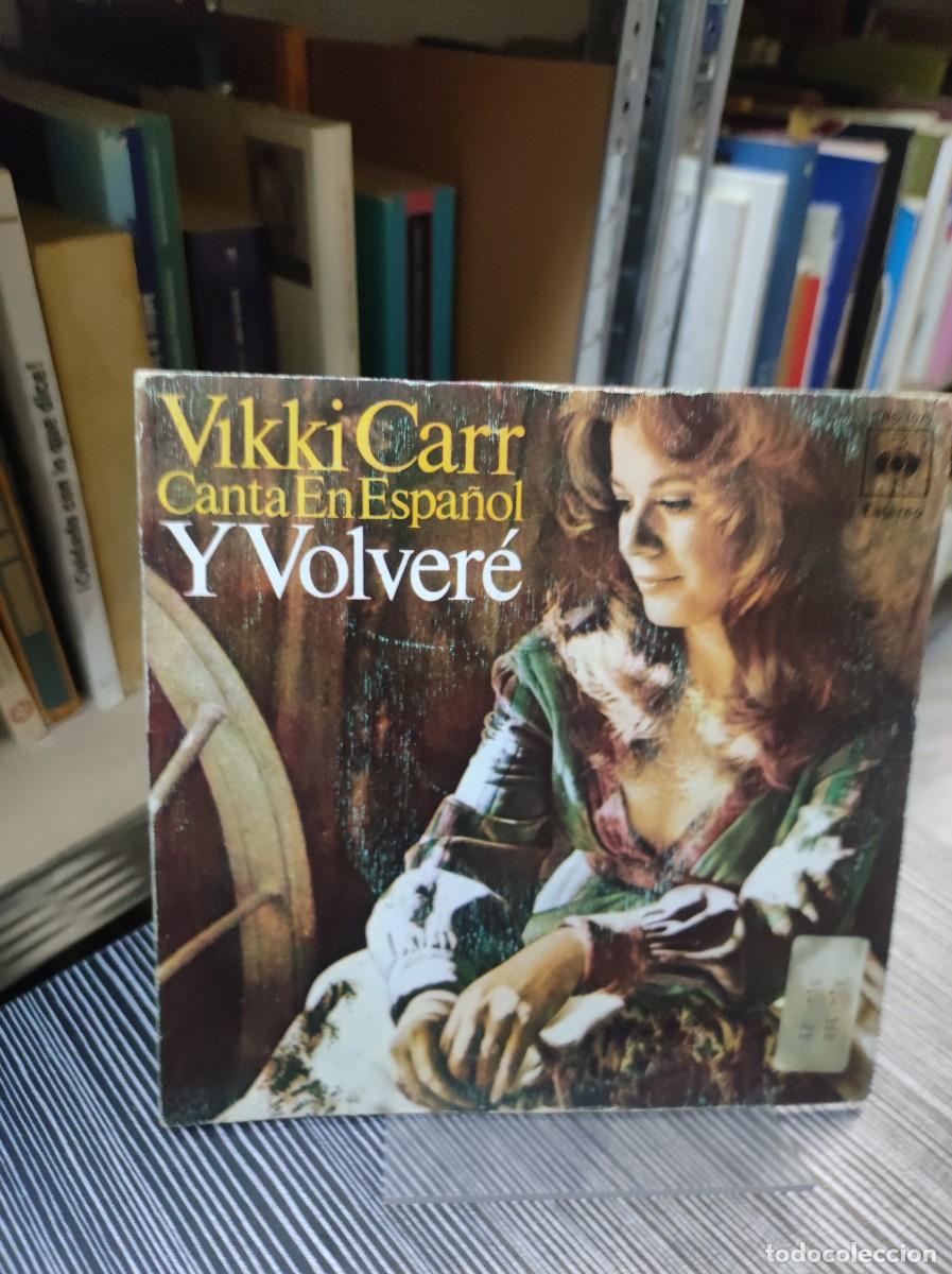 Discos de vinilo: Vikki Carr &ndash; Canta En Espa&ntilde;ol: Y Volver&eacute; - Foto 1