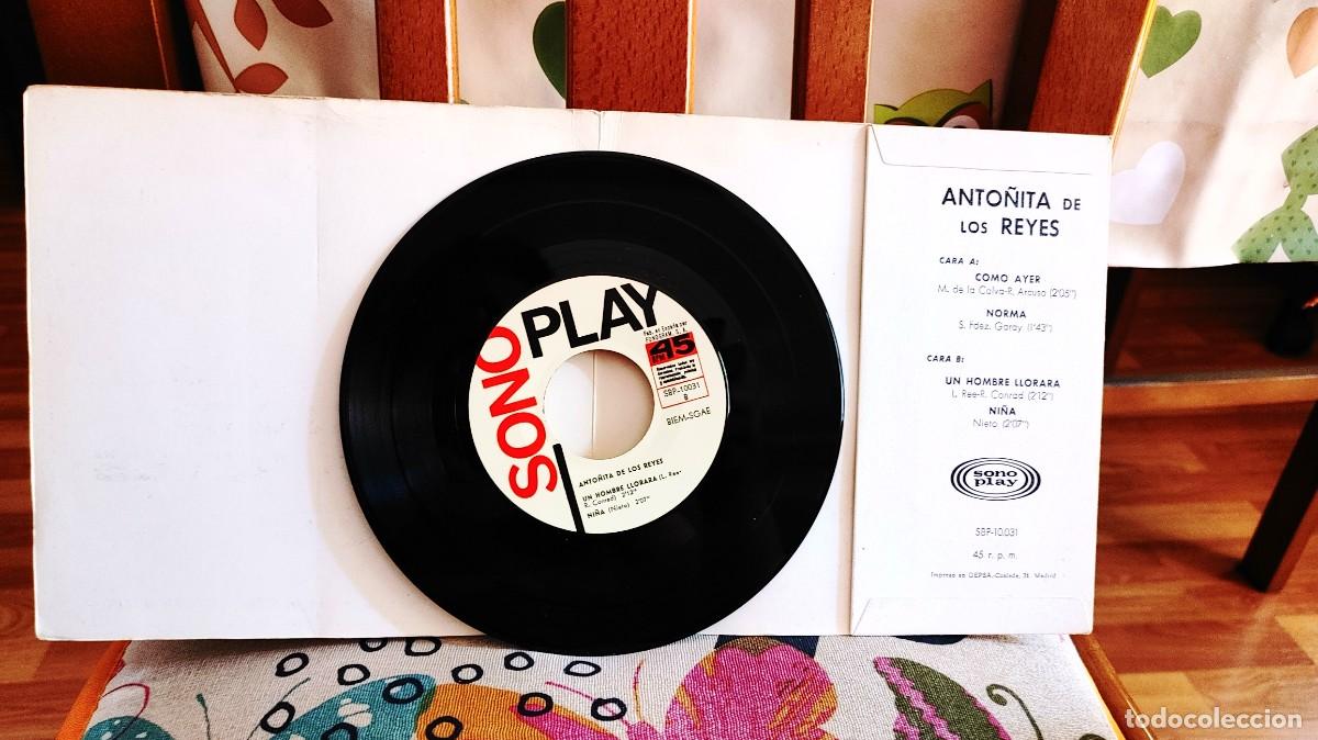 Discos de vinilo: ANTO&Ntilde;ITA DE LOS REYES-EP COMO AYER +3-GATEFOLD - Foto 2