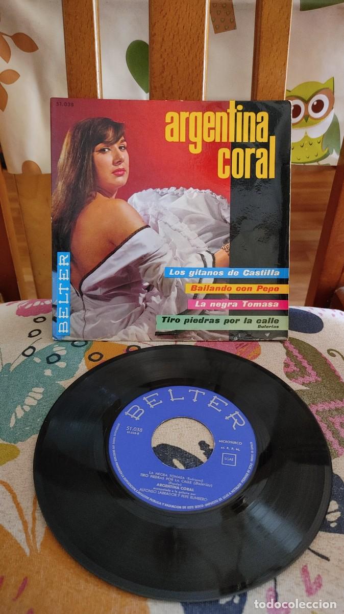 Discos de vinilo: ARGENTINA CORAL-EP LOS GITANOS DE CASTILLA +3 - Foto 1