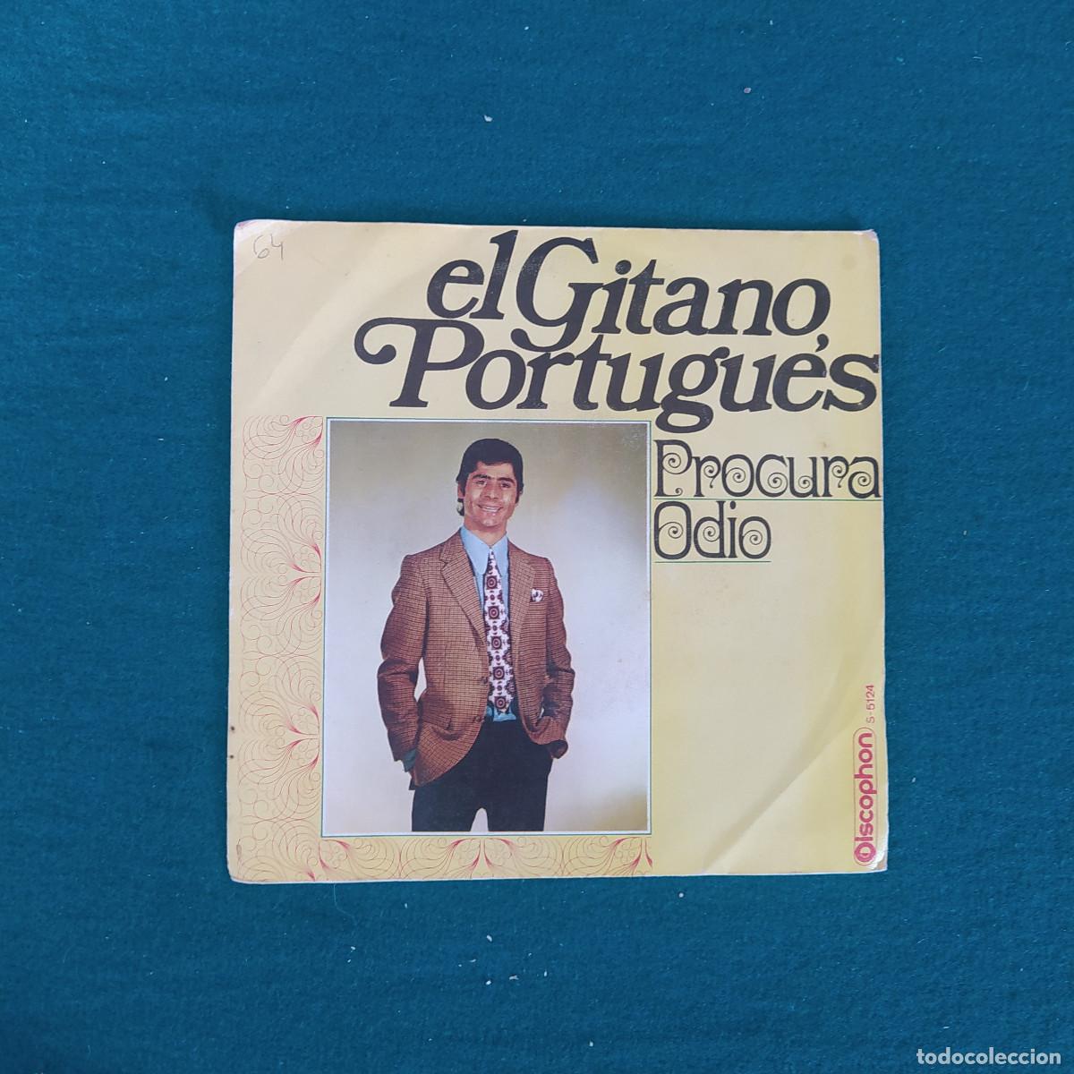 Discos de vinilo: El Gitano Portugu&eacute;s &ndash; Procura / Odio - Foto 1