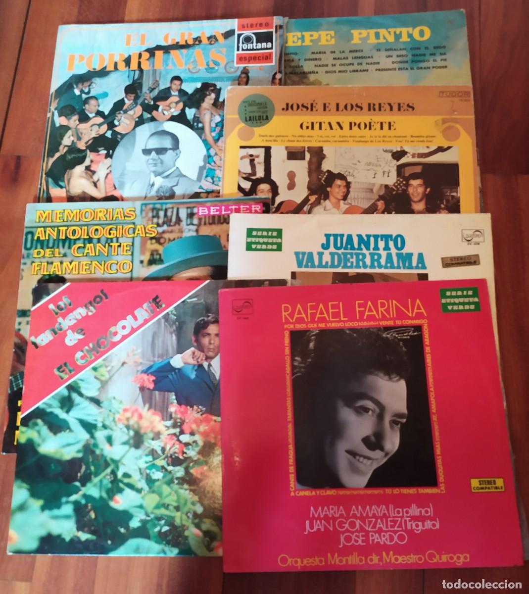 Discos de vinilo: LOTE 7 DISCOS LPS DE FLAMENCO. - Foto 1